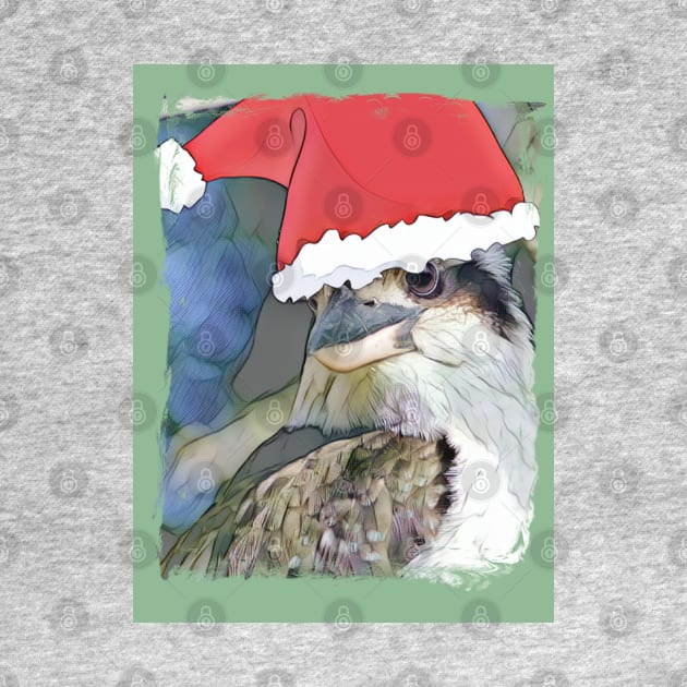Christmas kookaburra by Kielly